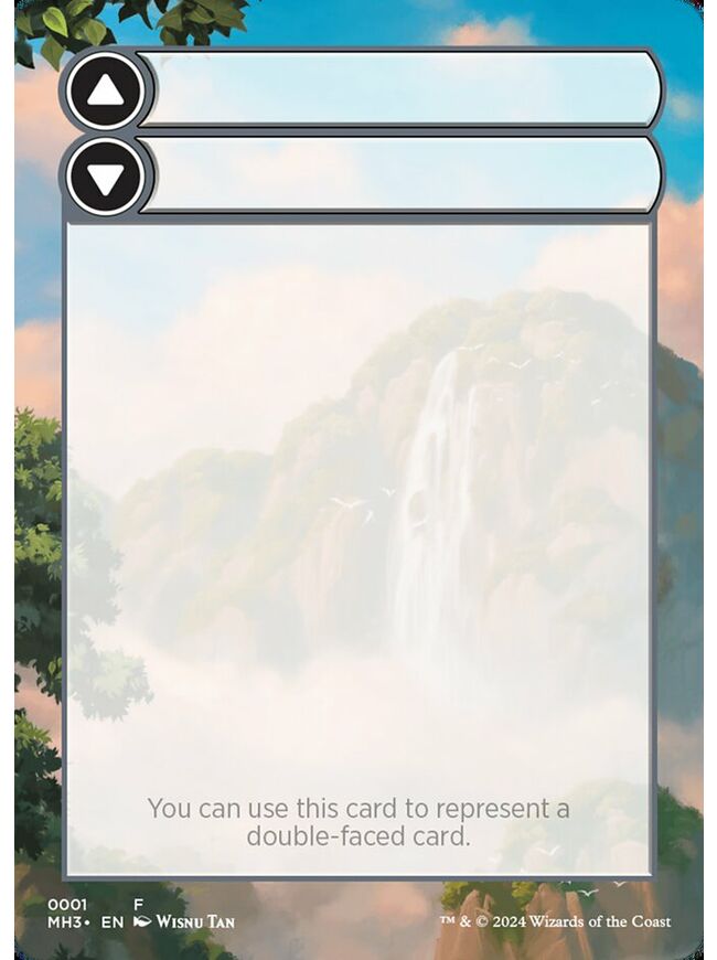 Double-Faced Substitute Card Token