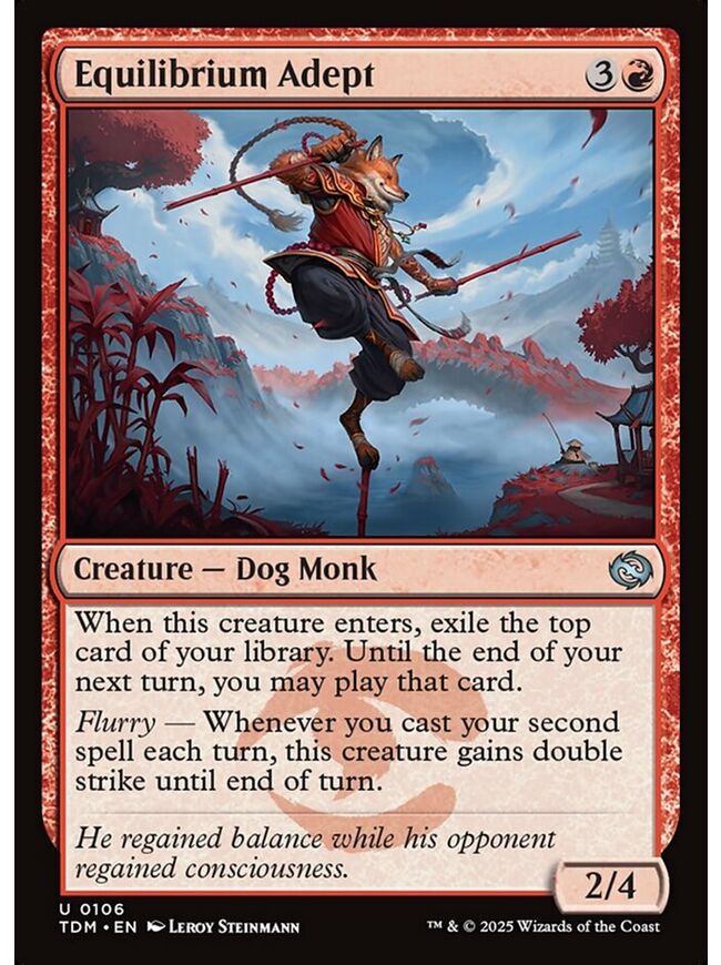 Equilibrium Adept
