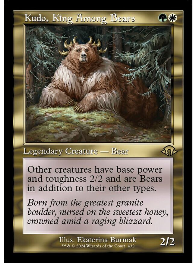 Kudo, King Among Bears