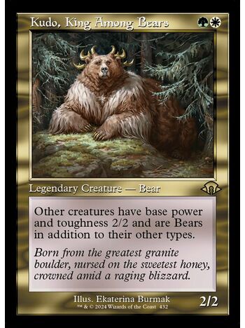 Kudo, King Among Bears