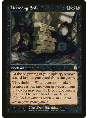 Decaying Soil