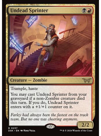 Undead Sprinter