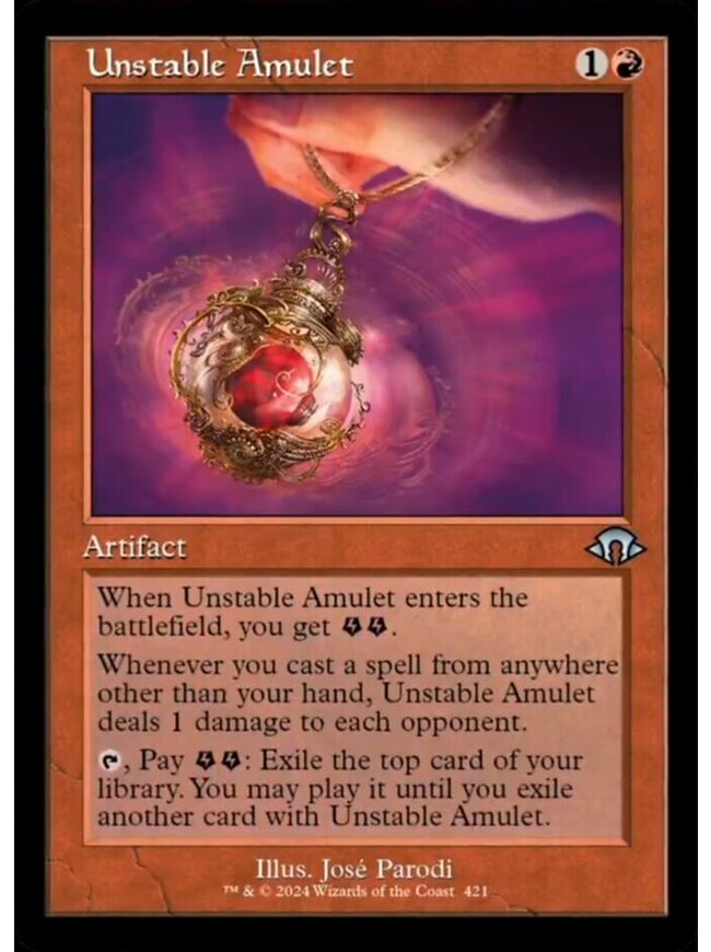 Unstable Amulet