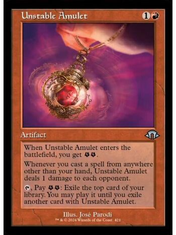 Unstable Amulet