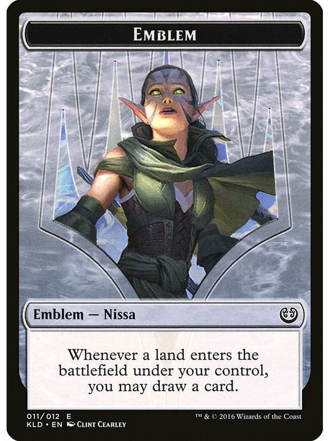 Nissa, Vital Force Emblem Token