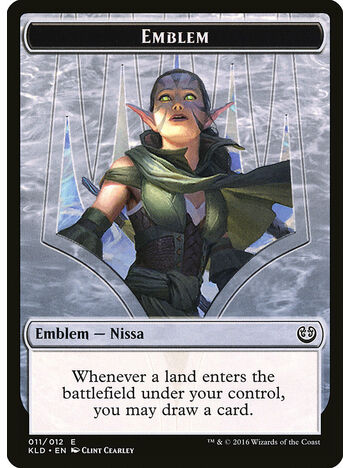 Nissa, Vital Force Emblem Token