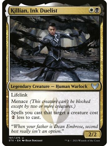 Killian, Ink Duelist