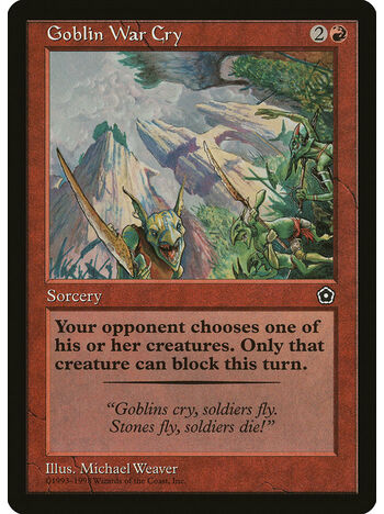 Goblin War Cry