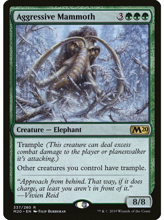 Aggressive Mammoth