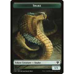 Snake Token (1/1) (Green)