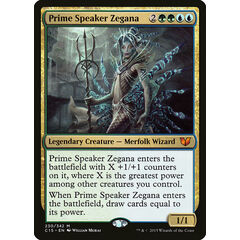 Prime Speaker Zegana