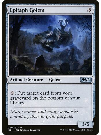 Epitaph Golem