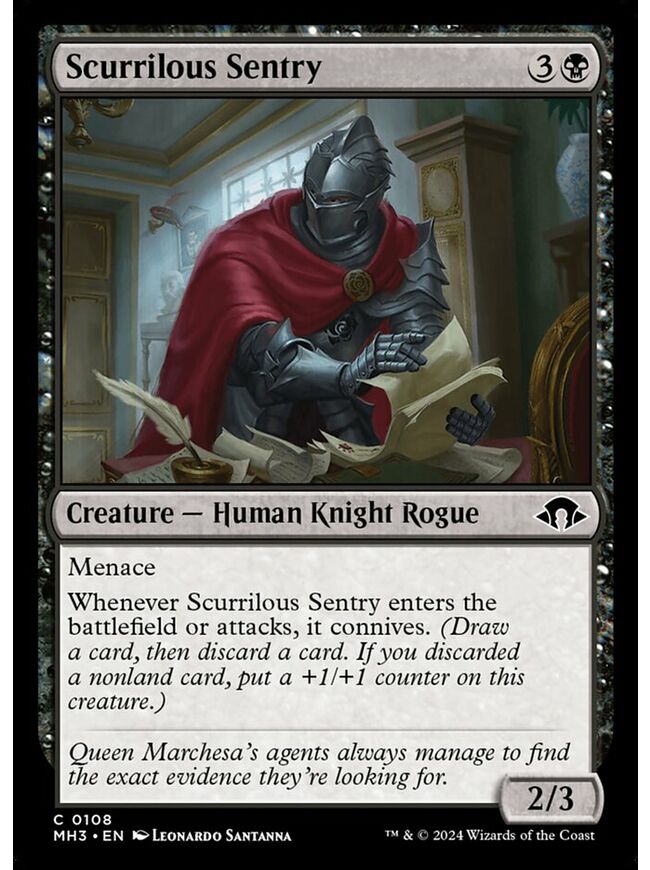 Scurrilous Sentry