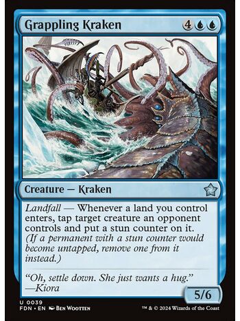 Grappling Kraken