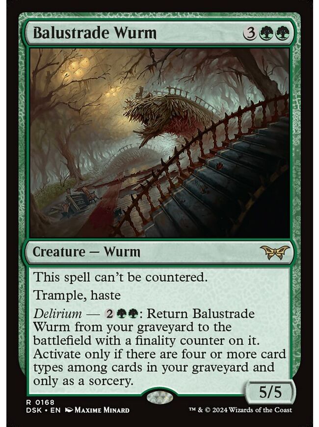 Balustrade Wurm