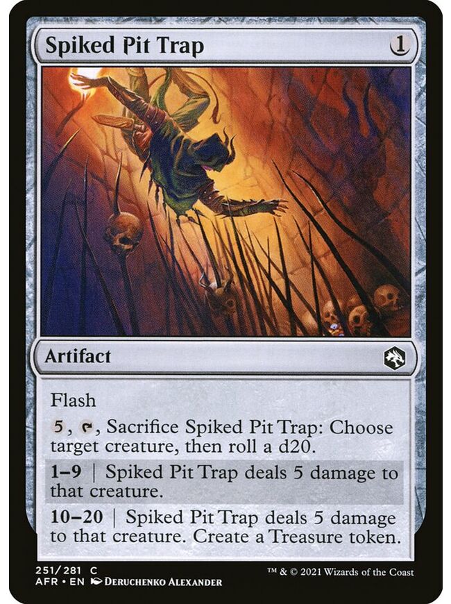 Spiked Pit Trap