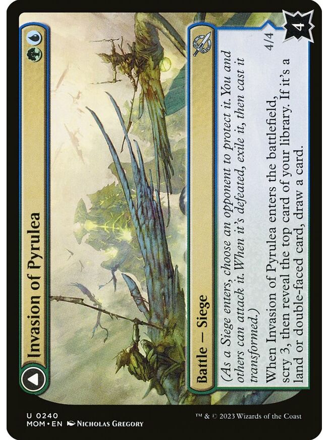 Invasion of Pyrulea // Gargantuan Slabhorn