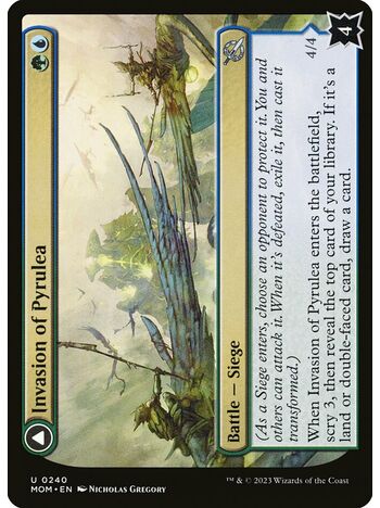 Invasion of Pyrulea // Gargantuan Slabhorn