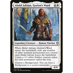 Abdel Adrian, Gorion's Ward