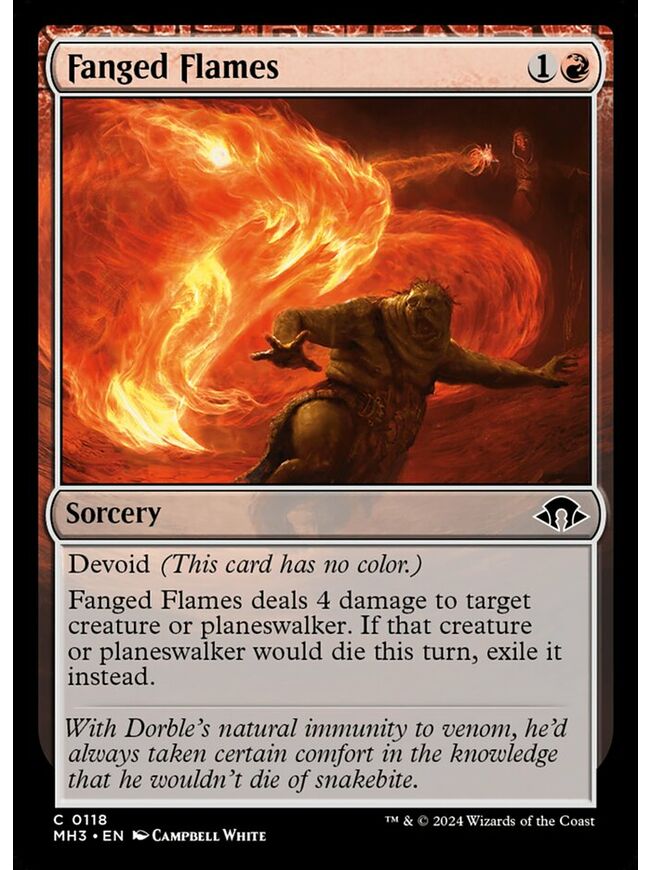 Fanged Flames