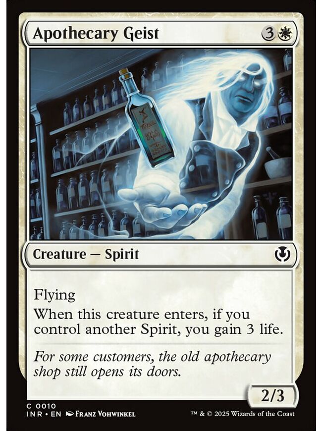 Apothecary Geist