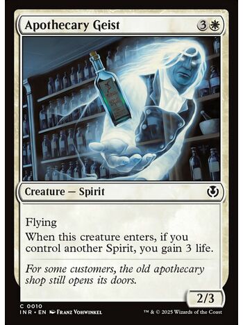 Apothecary Geist