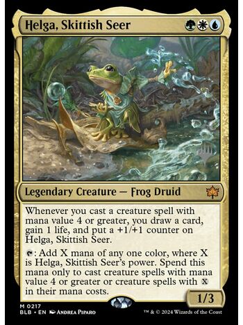 Helga, Skittish Seer