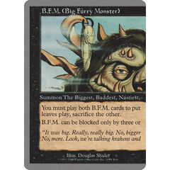 B.F.M. (Big Furry Monster)