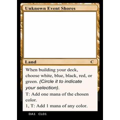 Unknown Event Shores