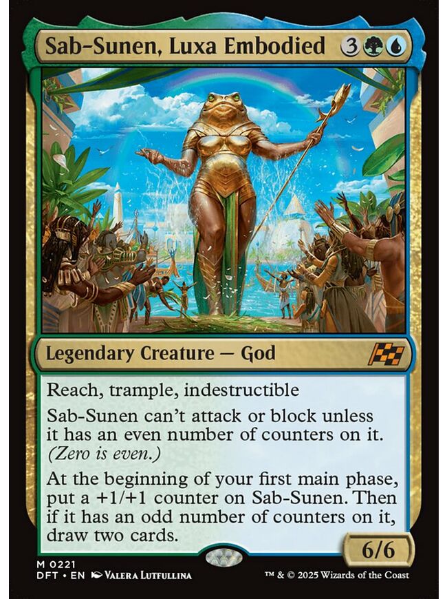 Sab-Sunen, Luxa Embodied