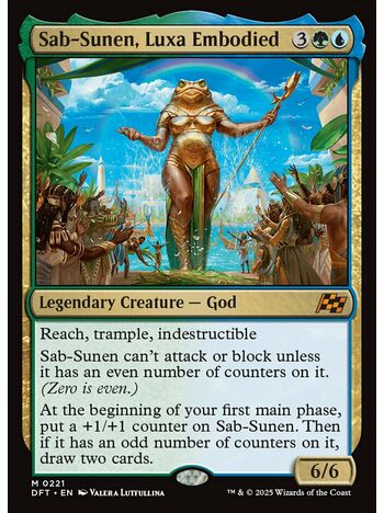 Sab-Sunen, Luxa Embodied